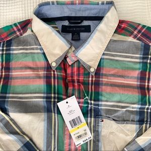 Men’s L/S Button Up - Tommy Hilfiger